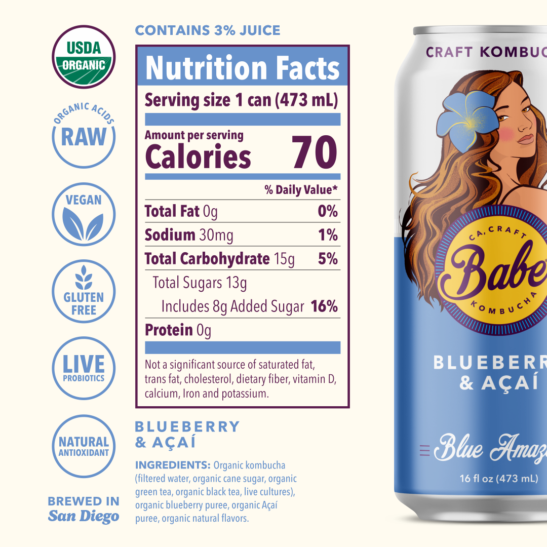 Kombucha Blue Amazon