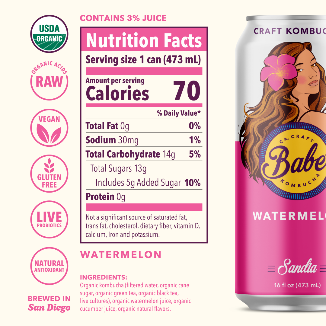 Kombucha Sandia