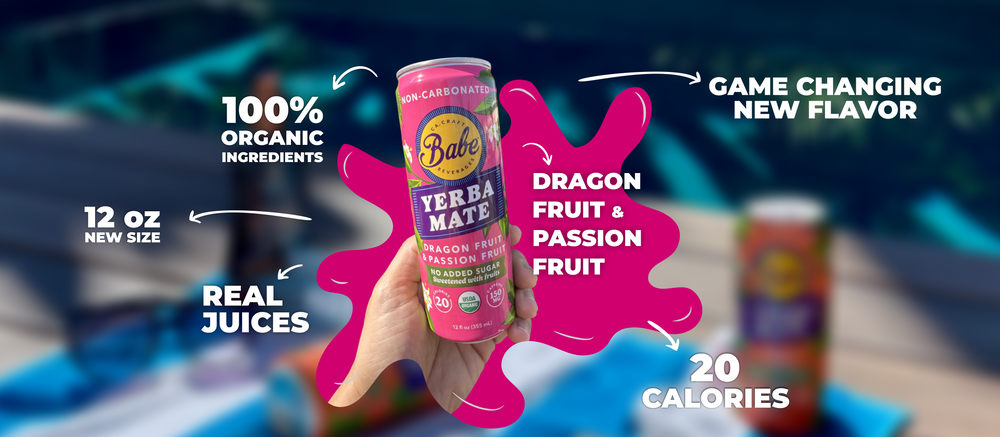 Babe Beverages | Organic Yerba Mate & Kombucha | San Diego