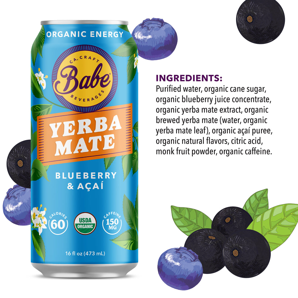 Yerba Mate Blueberry Açai