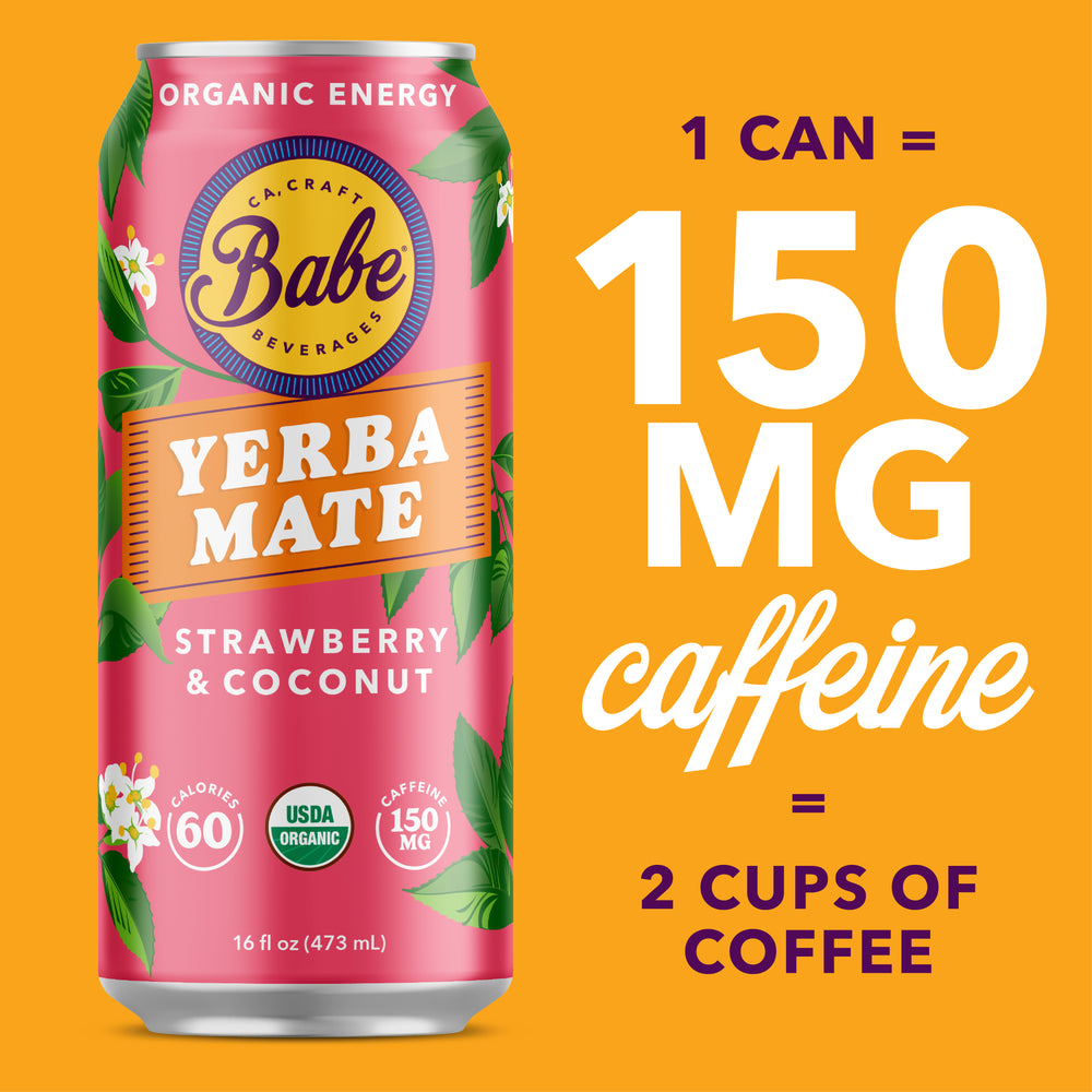 Yerba Mate Strawberry & Coconut