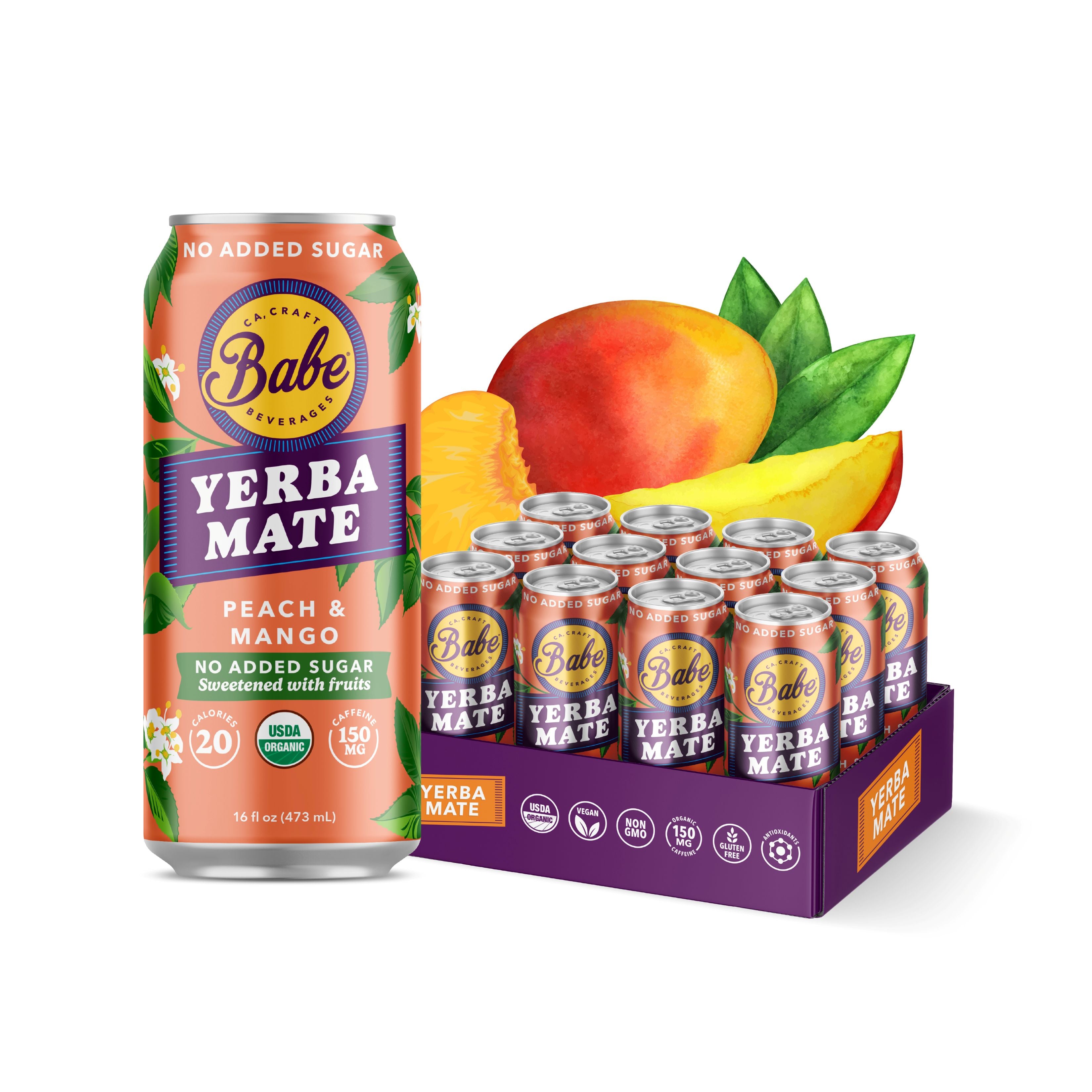 Yerba Mate Peach  Mango