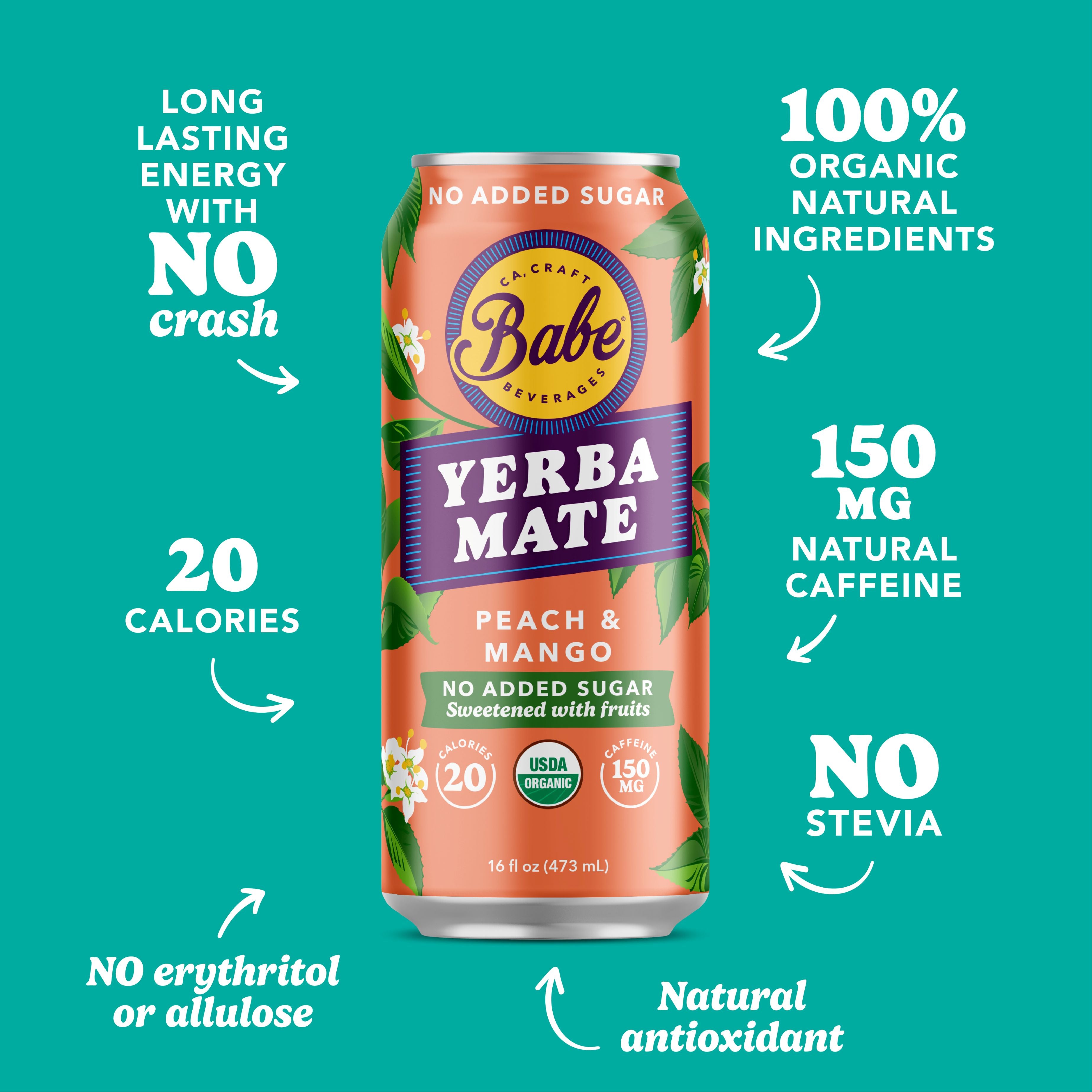 Yerba Mate Peach  Mango