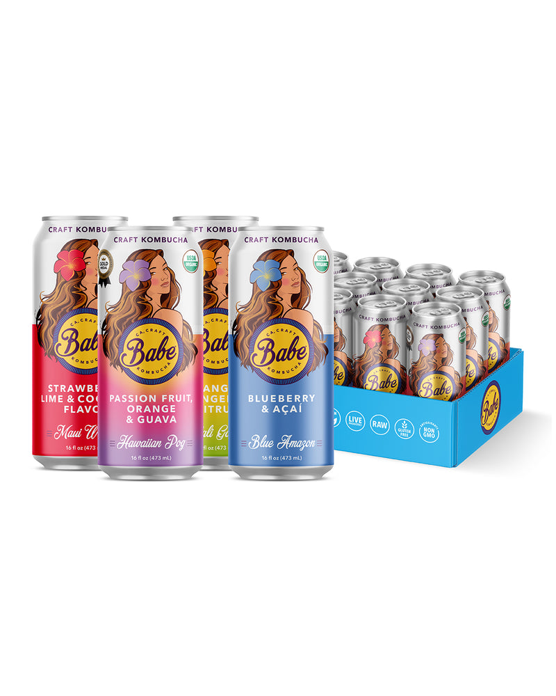 SBP – Shake Babe Kombucha Sunset Pack – Babe Beverages