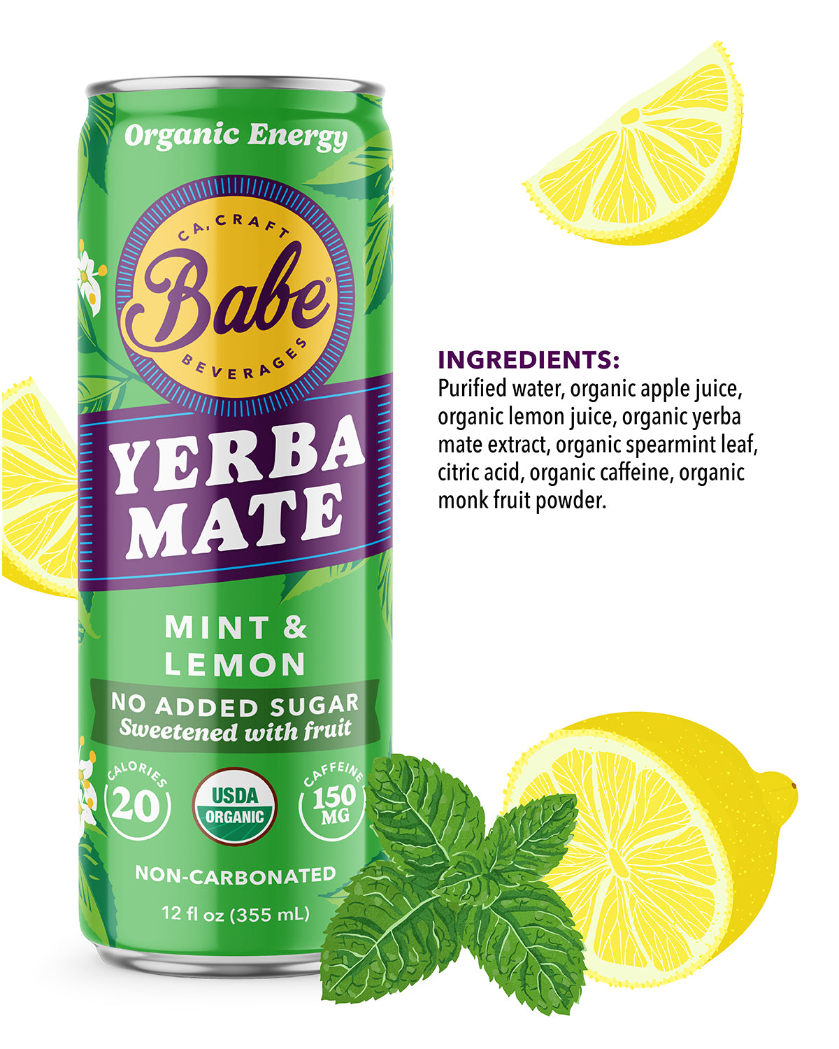 Yerba Mate - No Added Sugar - Mix Pack (6)
