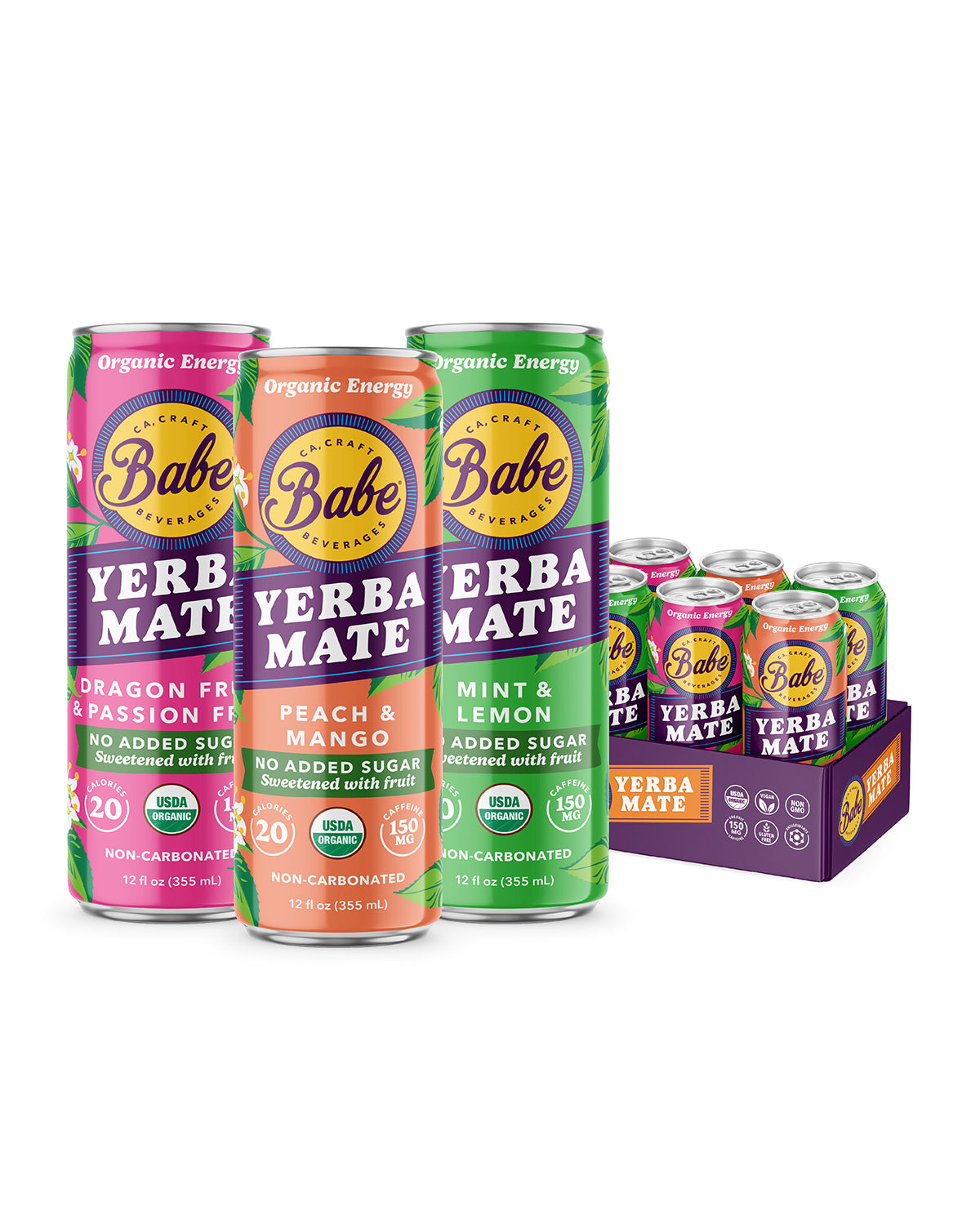 Yerba Mate - No Added Sugar - Mix Pack