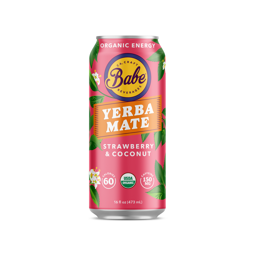 Yerba Mate Strawberry & Coconut